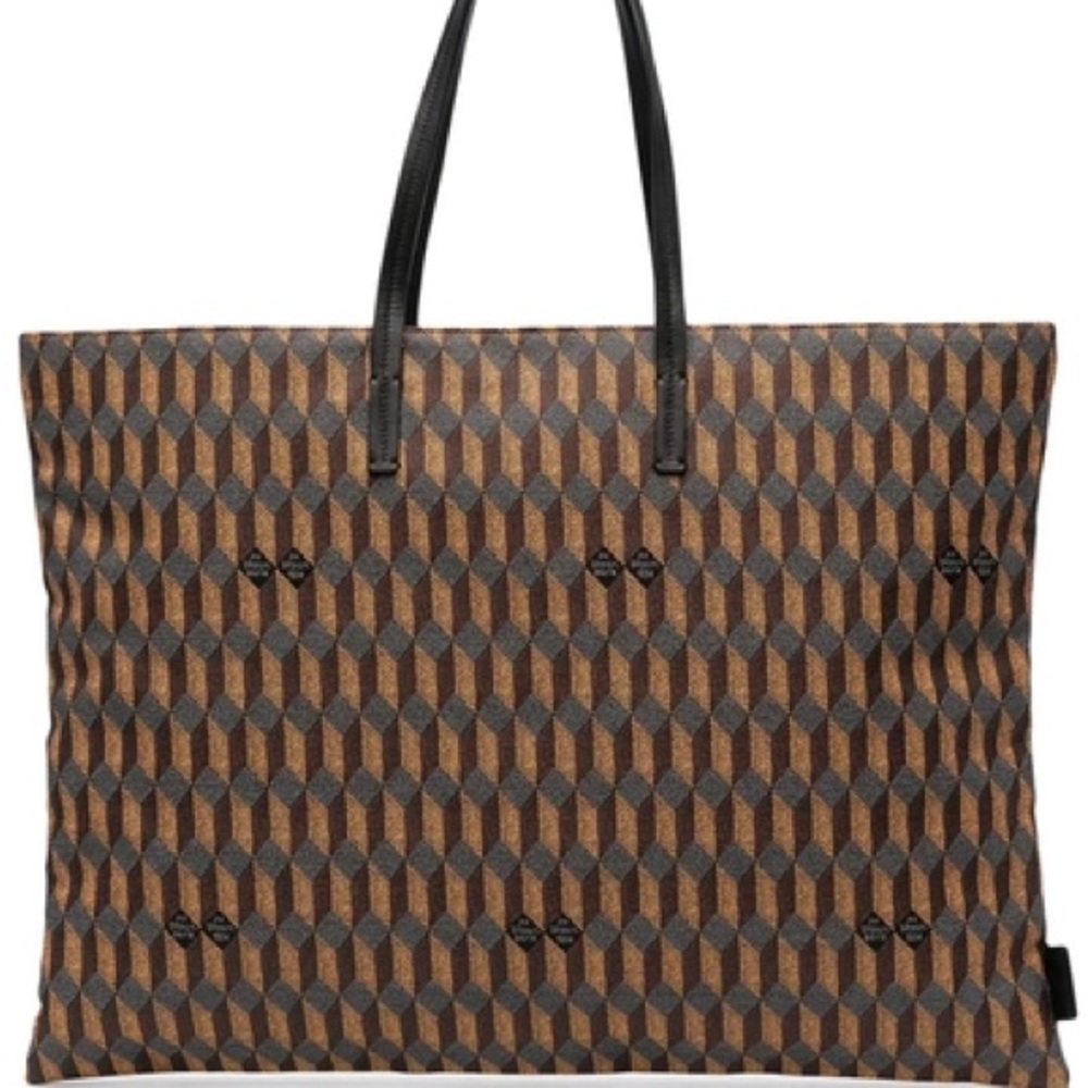 Au Depart Grande Europe Reflective Jacquard Tote Bag